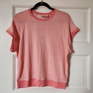 Women's Pink Short Sleeve Top